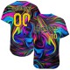 Custom 3D Pattern Design Abstract Colorful Psychedelic Fluid Art Authentic rugby Jersey Custom 3D Pattern Design Abstract Colorful Psychedelic Fluid Art Authentic rugby Jersey