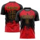 Custom Black Black-Red Sublimation Uniform Jersey Custom Black Black-Red Sublimation Uniform Jersey