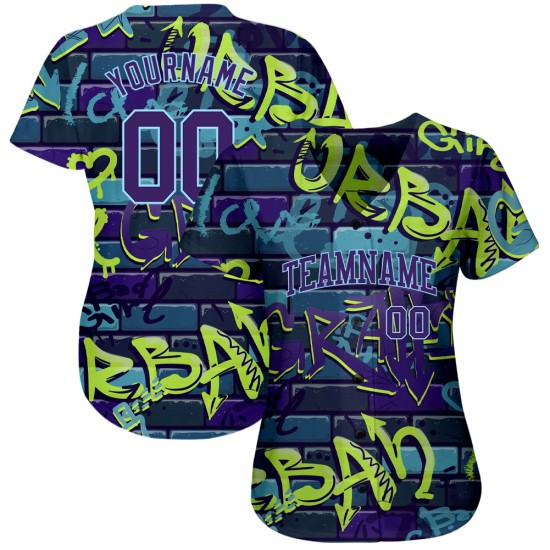 Custom 3D Pattern Design Abstract Graffiti Authentic rugby Jersey Custom 3D Pattern Design Abstract Graffiti Authentic rugby Jersey