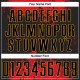 Custom Black Black-Red Sublimation Uniform Jersey Custom Black Black-Red Sublimation Uniform Jersey