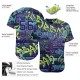 Custom 3D Pattern Design Abstract Graffiti Authentic rugby Jersey Custom 3D Pattern Design Abstract Graffiti Authentic rugby Jersey