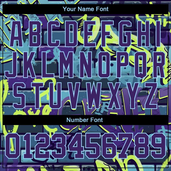 Custom 3D Pattern Design Abstract Graffiti Authentic rugby Jersey Custom 3D Pattern Design Abstract Graffiti Authentic rugby Jersey