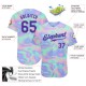 Custom 3D Pattern Design Abstract Trendy Holographic Vaporwave Style Authentic rugby Jersey Custom 3D Pattern Design Abstract Trendy Holographic Vaporwave Style Authentic rugby Jersey