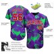 Custom 3D Pattern Design Music Festival Authentic rugby Jersey Custom 3D Pattern Design Music Festival Authentic rugby Jersey