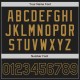 Custom Black Black-Old Gold Two-Button Unisex Jersey Custom Black Black-Old Gold Two-Button Unisex Jersey