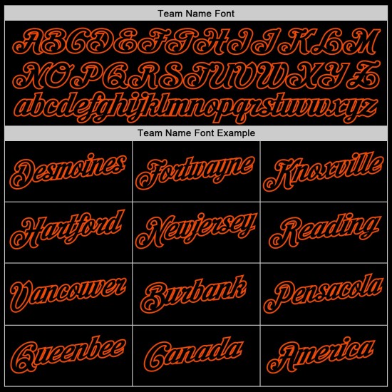 Custom Black Black-Orange Performance T-Shirt Custom Black Black-Orange Performance T-Shirt