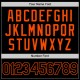 Custom Black Black-Orange Performance T-Shirt Custom Black Black-Orange Performance T-Shirt