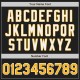 Custom Black Gold-Gray Authentic Split Fashion rugby Jersey Custom Black Gold-Gray Authentic Split Fashion rugby Jersey