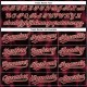 Custom Black Crimson-Cream 3D Pattern Design Halftone Dots Authentic rugby Jersey Custom Black Crimson-Cream 3D Pattern Design Halftone Dots Authentic rugby Jersey