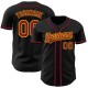 Custom Black Crimson-Gold Authentic rugby Jersey Custom Black Crimson-Gold Authentic rugby Jersey