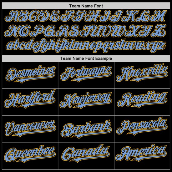 Custom Black Light Blue-Gold Bomber Full-Snap Varsity Letterman Two Tone Lapel Collar Byron Jacket Custom Black Light Blue-Gold Bomber Full-Snap Varsity Letterman Two Tone Lapel Collar Byron Jacket