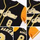 Custom Black Gold-White Authentic Two Tone rugby Jersey Custom Black Gold-White Authentic Two Tone rugby Jersey