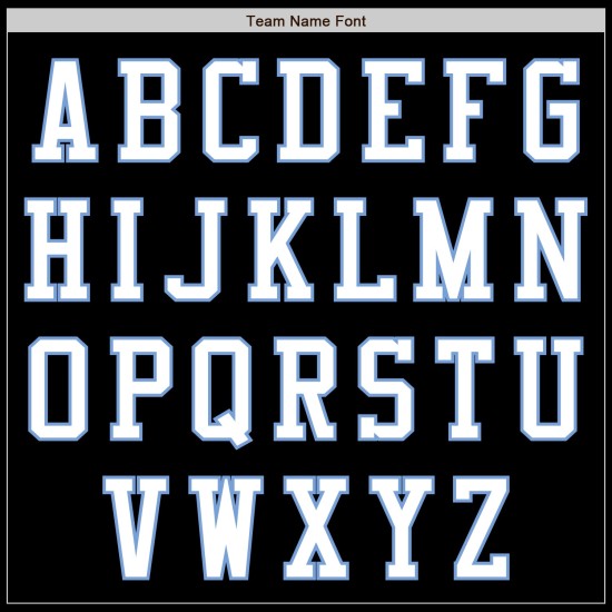Custom Black Light Blue-White Bomber Varsity Letterman Zipper Jacket Custom Black Light Blue-White Bomber Varsity Letterman Zipper Jacket