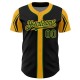 Custom Black Green-Gold 3 Colors Arm Shapes Authentic rugby Jersey Custom Black Green-Gold 3 Colors Arm Shapes Authentic rugby Jersey