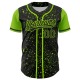 Custom Black Neon Green 3D Pattern Design Abstract Splatter Ink Authentic rugby Jersey Custom Black Neon Green 3D Pattern Design Abstract Splatter Ink Authentic rugby Jersey