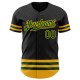 Custom Black Neon Green 3D Pattern Design Abstract Splatter Ink Authentic rugby Jersey Custom Black Neon Green 3D Pattern Design Abstract Splatter Ink Authentic rugby Jersey