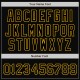 Custom Black Gold Pinstripe Gold Bomber Full-Snap Varsity Letterman Jacket Custom Black Gold Pinstripe Gold Bomber Full-Snap Varsity Letterman Jacket