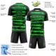Custom Black Neon Green Sublimation Uniform Jersey Custom Black Neon Green Sublimation Uniform Jersey