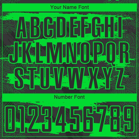 Custom Black Neon Green Sublimation Uniform Jersey Custom Black Neon Green Sublimation Uniform Jersey