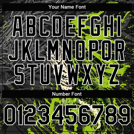 Custom Black Neon Green-White Snakehead Fish Fishing 3D Bomber Full-Snap Varsity Letterman Hoodie Jacket Custom Black Neon Green-White Snakehead Fish Fishing 3D Bomber Full-Snap Varsity Letterman Hoodie Jacket