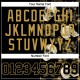 Custom Black Old Gold 3D Plant And Skull Fashion Authentic rugby Jersey Custom Black Old Gold 3D Plant And Skull Fashion Authentic rugby Jersey