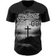 Custom Black White 3D Pattern Design Religion Cross Jesus Christ Ash Wednesday Authentic rugby Jersey Custom Black White 3D Pattern Design Religion Cross Jesus Christ Ash Wednesday Authentic rugby Jersey