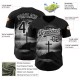 Custom Black White 3D Pattern Design Religion Cross Jesus Christ Ash Wednesday Authentic rugby Jersey Custom Black White 3D Pattern Design Religion Cross Jesus Christ Ash Wednesday Authentic rugby Jersey