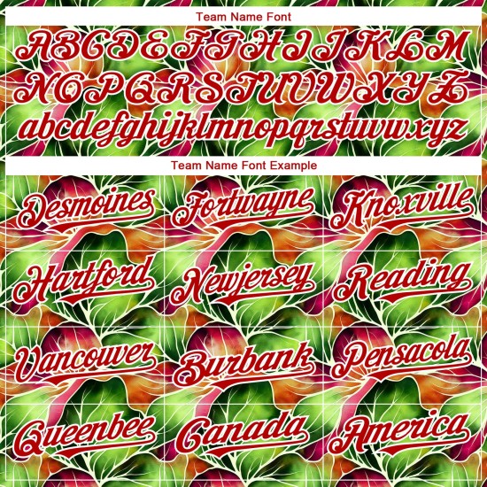 Custom Black Red-White 3D Pattern Design Tropical Plant Authentic rugby Jersey Custom Black Red-White 3D Pattern Design Tropical Plant Authentic rugby Jersey