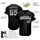 Custom Black Silver-White Authentic Drift Fashion rugby Jersey Custom Black Silver-White Authentic Drift Fashion rugby Jersey