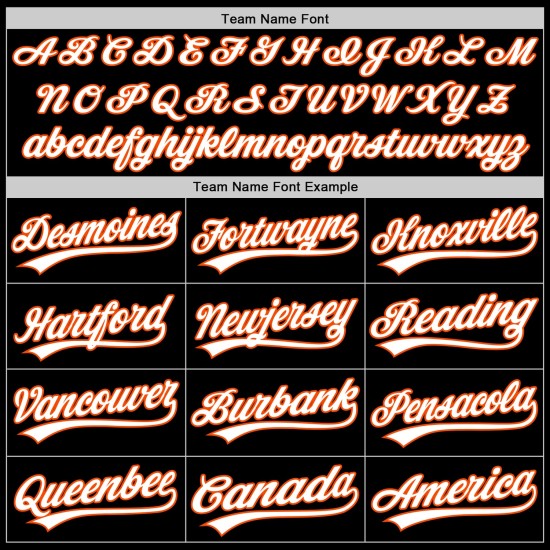 Custom Black White-Orange Two-Button Unisex Jersey Custom Black White-Orange Two-Button Unisex Jersey