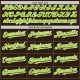 Custom Brown Neon Green-White Bomber Full-Snap Varsity Letterman Hoodie Jacket Custom Brown Neon Green-White Bomber Full-Snap Varsity Letterman Hoodie Jacket