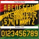 Custom Black Yellow 3D Pattern Design Black History Month Performance T-Shirt Custom Black Yellow 3D Pattern Design Black History Month Performance T-Shirt