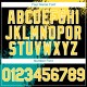 Custom Black Yellow-Teal 3D Pattern Design Abstract Brush Stroke Authentic rugby Jersey Custom Black Yellow-Teal 3D Pattern Design Abstract Brush Stroke Authentic rugby Jersey