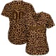 Custom Brown Brown-Old Gold 3D Pattern Design Leopard Authentic rugby Jersey Custom Brown Brown-Old Gold 3D Pattern Design Leopard Authentic rugby Jersey