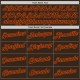 Custom Brown Brown-Orange Performance T-Shirt Custom Brown Brown-Orange Performance T-Shirt