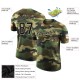 Custom Camo Black-Cream Performance Salute To Service T-Shirt Custom Camo Black-Cream Performance Salute To Service T-Shirt