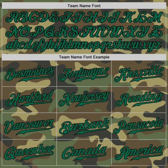 Custom Camo Kelly Green-Black Authentic Salute To Service rugby Jersey Custom Camo Kelly Green-Black Authentic Salute To Service rugby Jersey