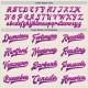 Custom Cream Aqua Purple Pink-Black Bomber Full-Snap Varsity Letterman Two Tone Jacket Custom Cream Aqua Purple Pink-Black Bomber Full-Snap Varsity Letterman Two Tone Jacket