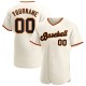 Custom Cream Black Orange-Old Gold Authentic rugby Jersey Custom Cream Black Orange-Old Gold Authentic rugby Jersey