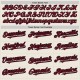 Custom Cream Pinstripe Crimson-Black Authentic Fade Fashion rugby Jersey Custom Cream Pinstripe Crimson-Black Authentic Fade Fashion rugby Jersey