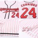 Custom Cream Red Pinstripe Red-Black Authentic rugby Jersey Custom Cream Red Pinstripe Red-Black Authentic rugby Jersey