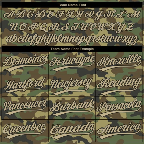 Custom Camo Vegas Gold-Black Salute To Service Two-Button Unisex Jersey Custom Camo Vegas Gold-Black Salute To Service Two-Button Unisex Jersey
