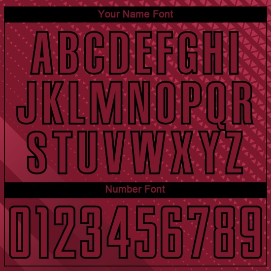 Custom Crimson Black Geometric Shapes Sublimation Uniform Jersey Custom Crimson Black Geometric Shapes Sublimation Uniform Jersey