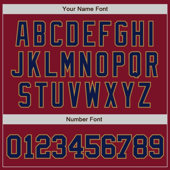 Custom Crimson Navy-Old Gold Authentic rugby Jersey Custom Crimson Navy-Old Gold Authentic rugby Jersey
