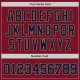 Custom Crimson Navy-Old Gold Authentic rugby Jersey Custom Crimson Navy-Old Gold Authentic rugby Jersey