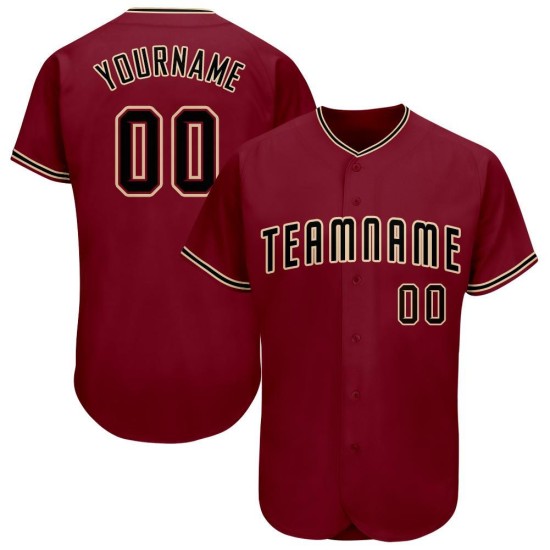 Custom Crimson Black-City Cream rugby Jersey Custom Crimson Black-City Cream rugby Jersey