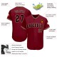 Custom Crimson Black-City Cream rugby Jersey Custom Crimson Black-City Cream rugby Jersey