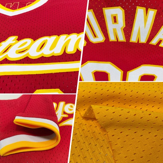 Custom Gold Maroon-Black Authentic Throwback rugby Jersey Custom Gold Maroon-Black Authentic Throwback rugby Jersey