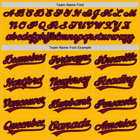 Custom Gold Maroon-Black Authentic Throwback rugby Jersey Custom Gold Maroon-Black Authentic Throwback rugby Jersey