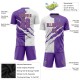 Custom Graffiti Pattern Purple White-Old Gold Sublimation Uniform Jersey Custom Graffiti Pattern Purple White-Old Gold Sublimation Uniform Jersey